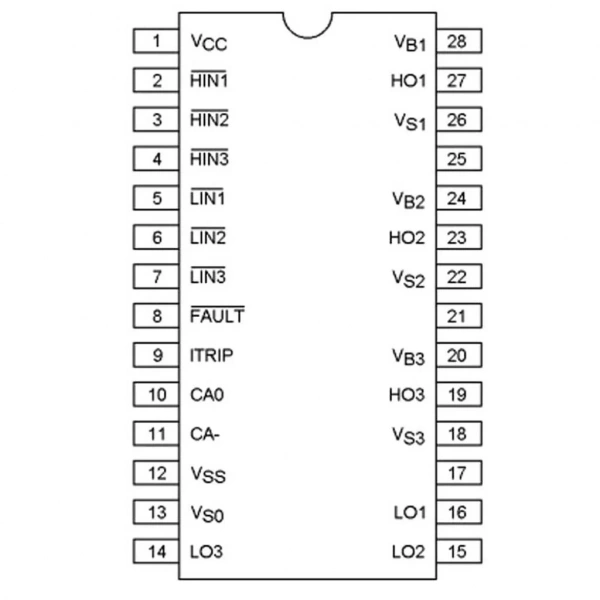 IR2130 Smd Mosfet Sürücü Entegresi Soic-28