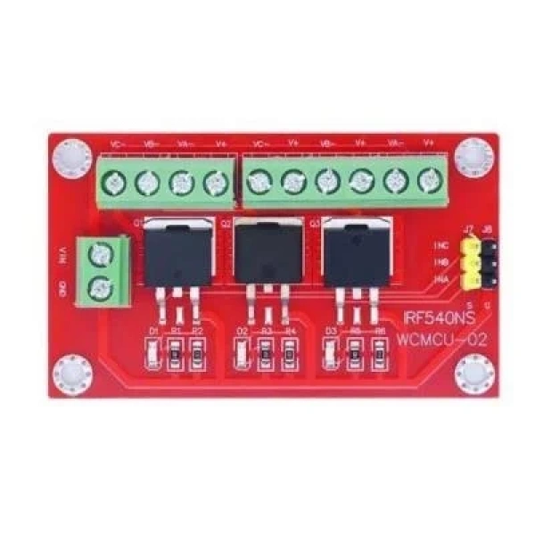 IRF540 3 Kanal Mosfet Modülü
