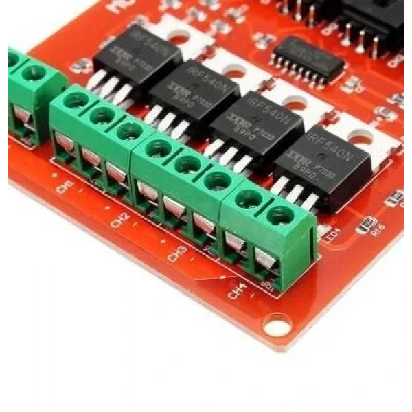 IRF540 4 Kanal Mosfet Modülü