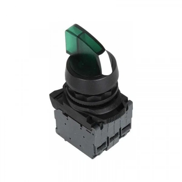 ISP-AK123B5 24V Yeşil Led Işıklı Mandal Buton