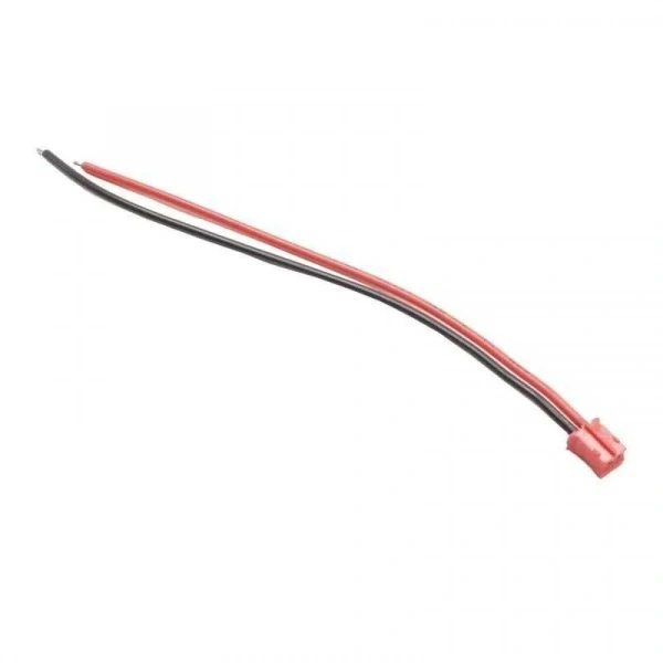 JST-PH 2.0 2 Pin Kablolu Dişi Konnektör Kırmızı