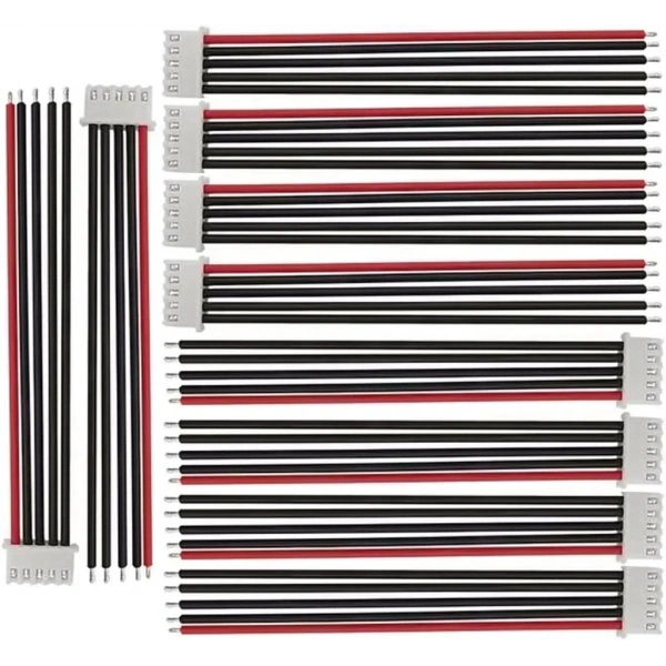 JST-XH 2.54mm 5 Pin 26AWG 20cm Tek Damarlı Dişi Bağlantı Kablosu