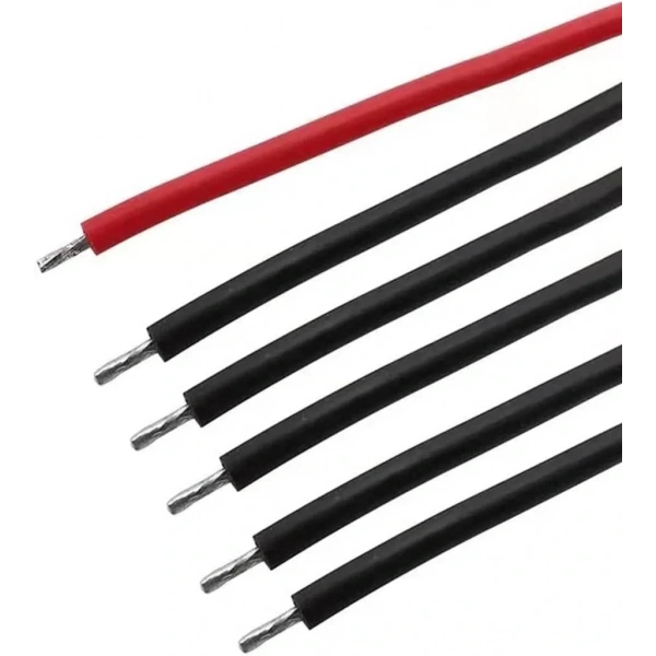 JST-XH 2.54mm 6 Pin 26AWG 20cm Tek Damarlı Dişi Bağlantı Kablosu