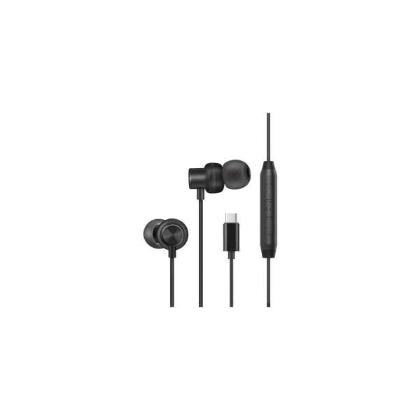 K1-72 USB-C Girişli Mikrofonlu Kumandalı 1.2mt Kulaklık