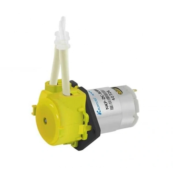 Kamoer 12V Peristaltik Sıvı Pompası - NKP-DC-B08G Sarı