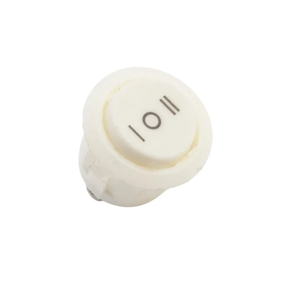 KCD1-2 ON-OFF-ON Anahtar 3 Pin Beyaz