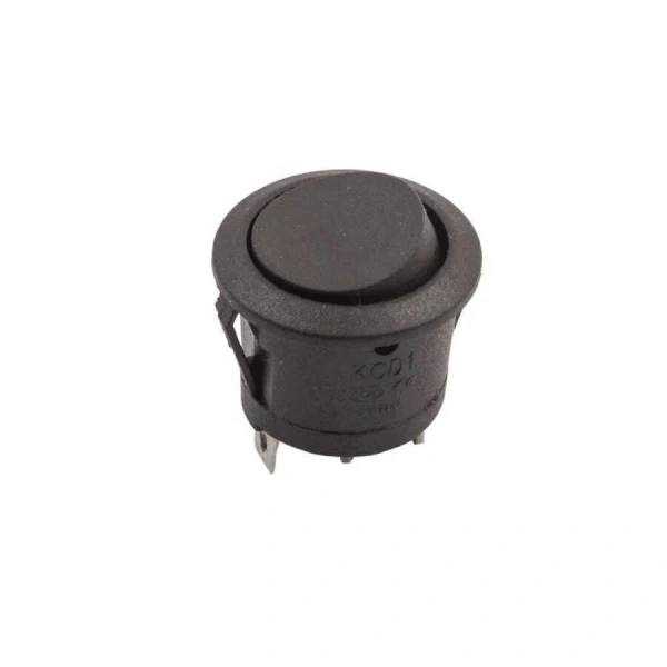 KCD1-2 ON-OFF-ON Anahtar 3 Pin Siyah