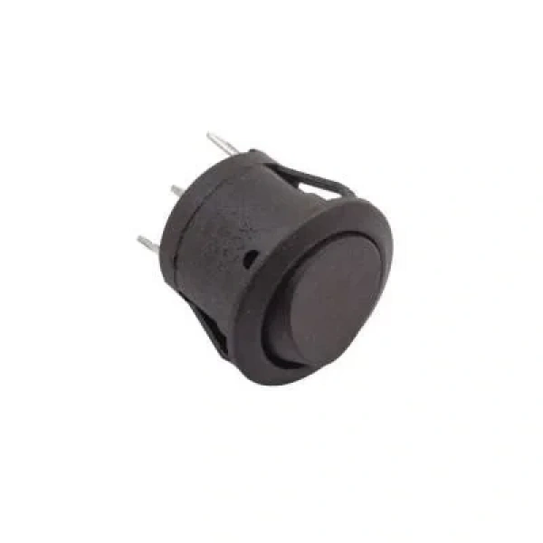 KCD1-2 ON-OFF-ON Anahtar 3 Pin Siyah