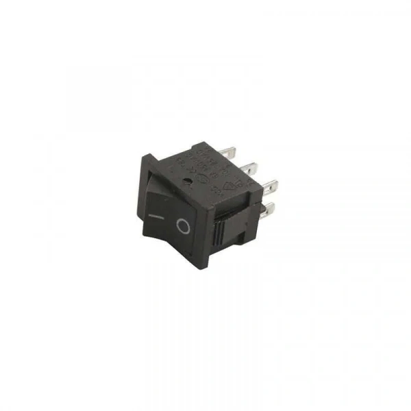 KCD1 On/Off Anahtar 6 Pin - Siyah