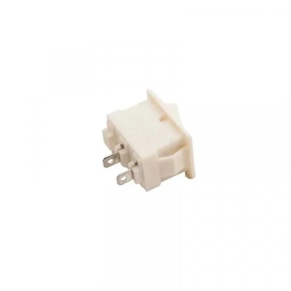 KCD11 Mini Beyaz On-Off Anahtar - Kısa Pinli
