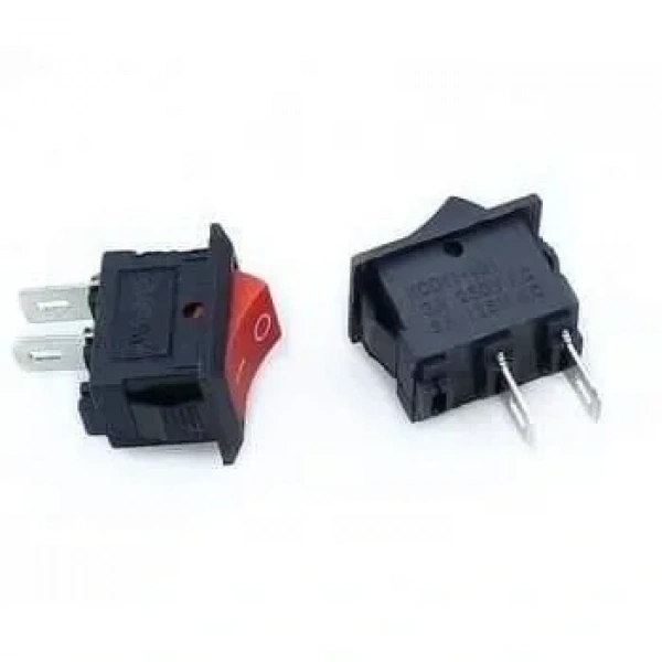 KCD11 Mini On-Off Anahtar - Kırmızı