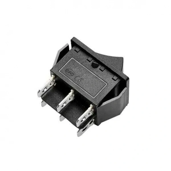 KCD4 Işıksız On/Off Anahtar - 6 Pin
