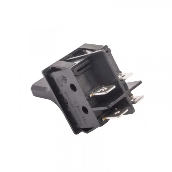KCD4 R210 Işıksız Yaylı ON-OFF Anahtar - 4 Pin