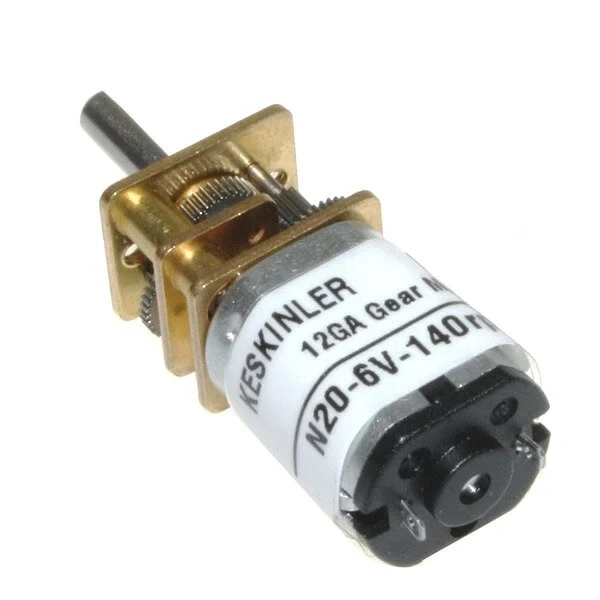 KGA-12 6V 140Rpm Redüktörlü Dc Motor