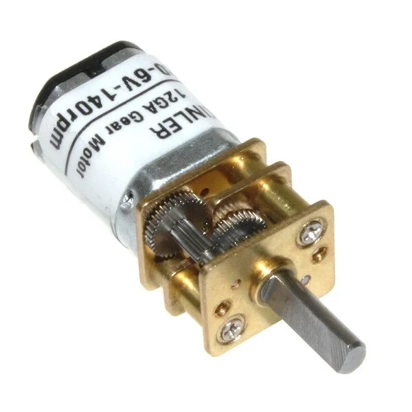 KGA-12 6V 140Rpm Redüktörlü Dc Motor