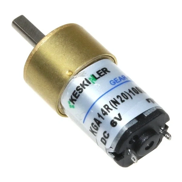 KGA-14 6V 140Rpm Redüktörlü Dc Motor
