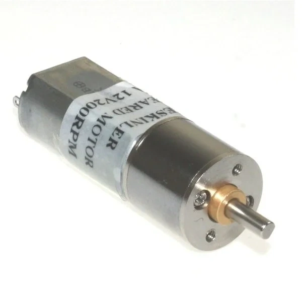 KGA-16 12V 200Rpm Redüktörlü Dc Motor