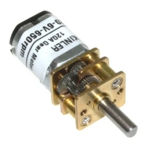 KGA12 6V 650Rpm 12mm Redüktörlü Dc Motor