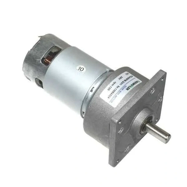 KGA60 24V 120Rpm 60mm Redüktörlü Flanşlı Dc Motor