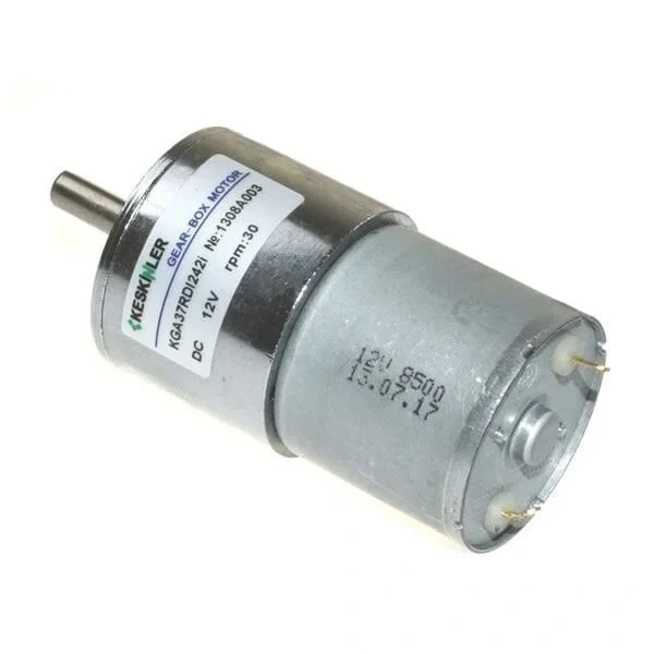 KGB-37 12V 33Rpm Redüktörlü Dc Motor