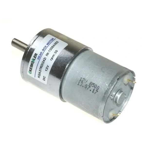 KGB-37 24V 320Rpm Redüktörlü Dc Motor
