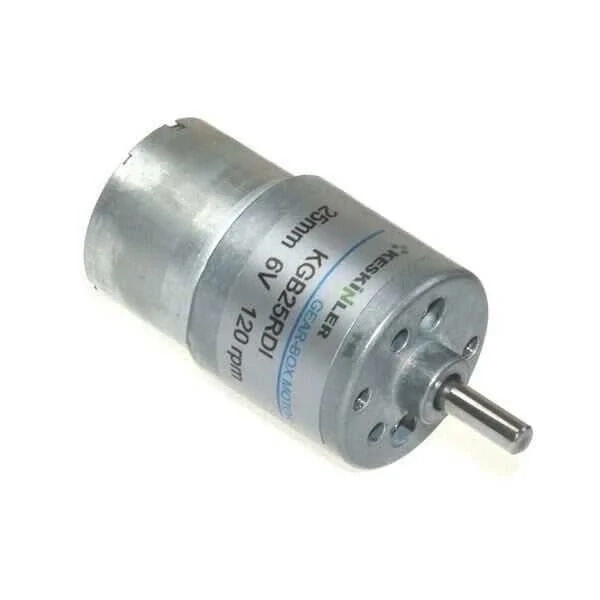 KGB25 6V 120Rpm 25mm Redüktörlü Eksantrik Dc Motor