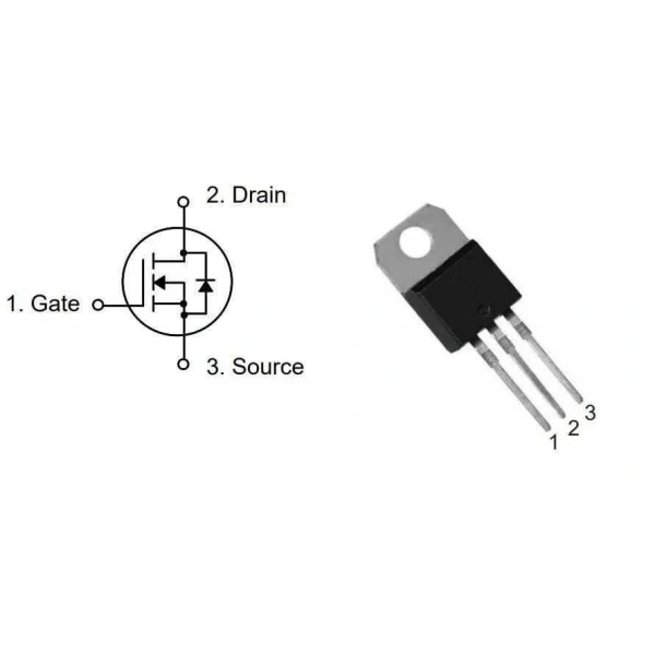 KIA50N06 - 60V 50A Mosfet - TO220
