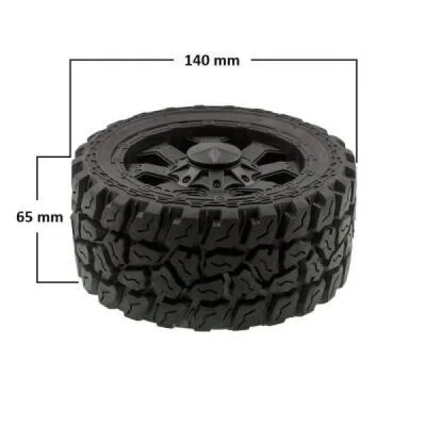 Kkpit Büyük Arazi Tekerleği 140mm x 65mm