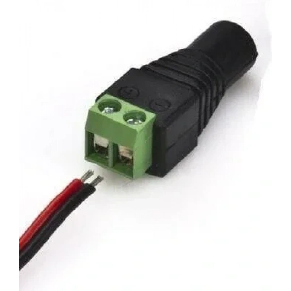 Klemens Girişli Dişi DC Barrel Jack