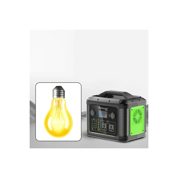 Konfulon CN06 Powerbank 1200W 315.000 mAh Kamp Şarj 60W PD - Siyah