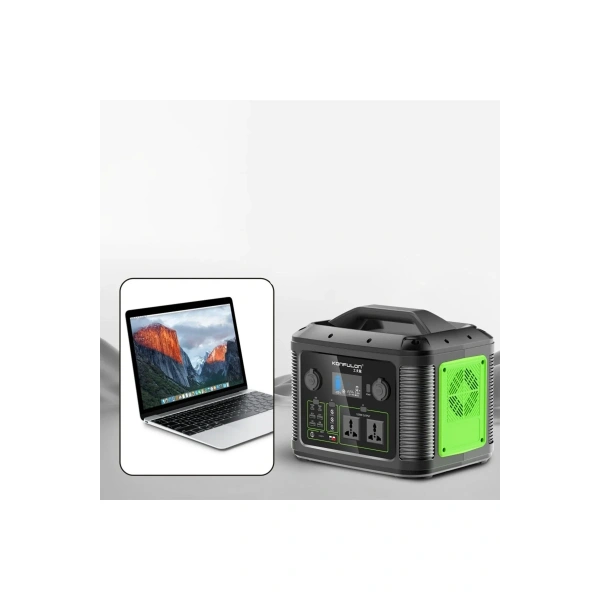 Konfulon CN06 Powerbank 1200W 315.000 mAh Kamp Şarj 60W PD - Siyah