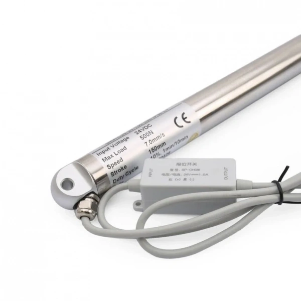 KRA-L25 24V 150mm 500N IP66 Tubular Linear Motor