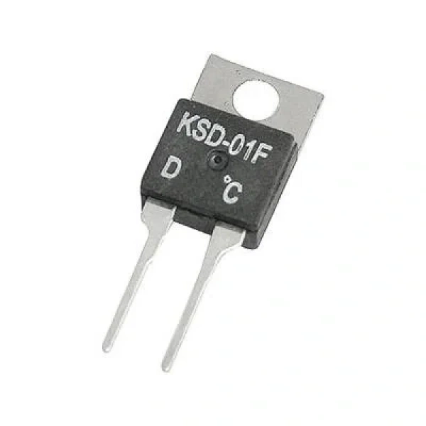KSD-01F NC (D) 45 °C Termostat Sıcaklık Anahtarı TO220