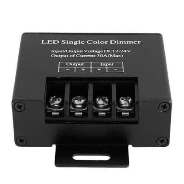 Kumandalı 12-24V 30A Led Dimmer Parlaklık Kontrol Devresi