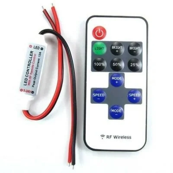 Kumandalı Şerit Led Kontrol Devresi 12A