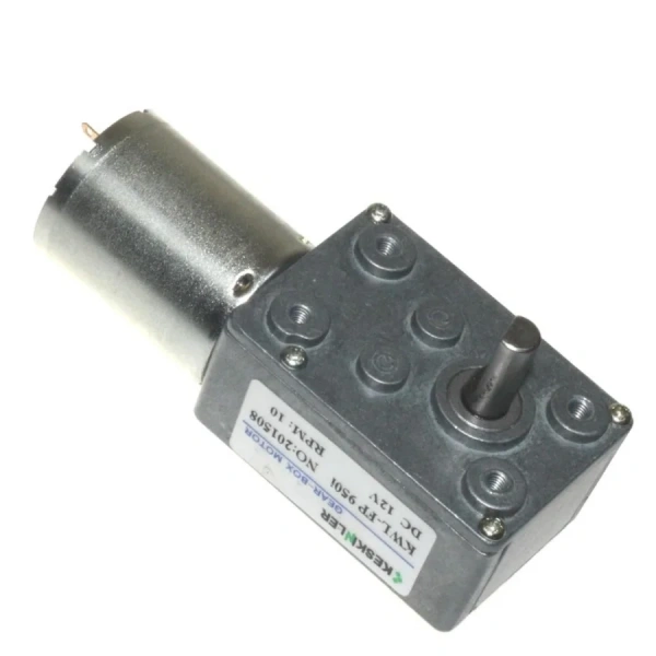 KWL-FP 12V 10Rpm Redüktörlü L DC Motor