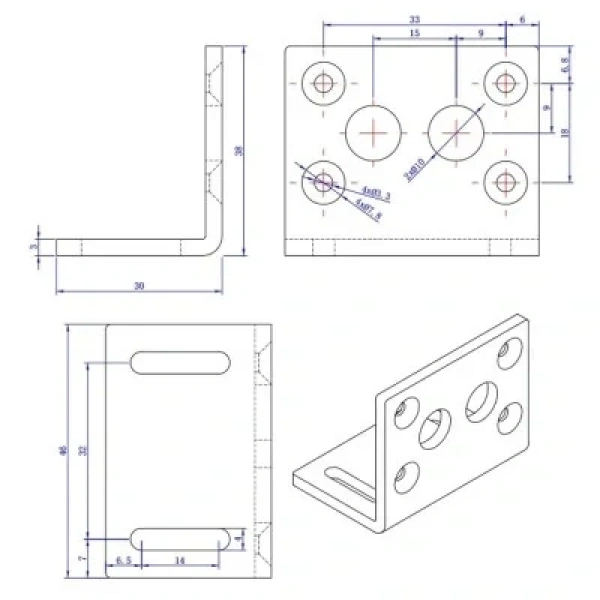 KWL-FP Redüktörlü Metal Motor Tutucu