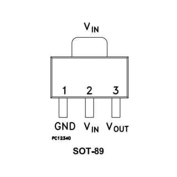 L79L05ACUTR SOT-89 Voltaj Regülatörü L79L05