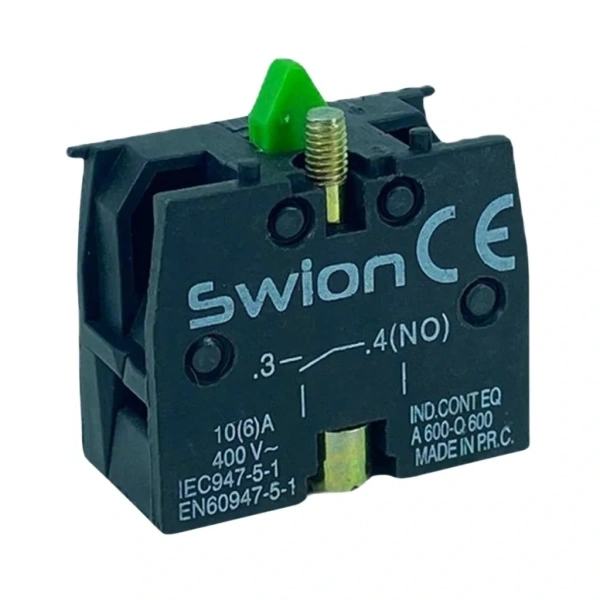 LAY5-BE101 22mm Kontak Blok (NO) Yeşil
