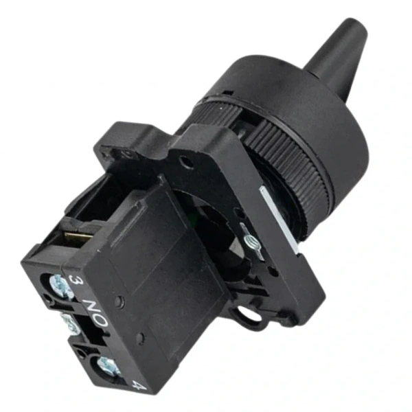 LAY5-ED21 22mm Kısa Mandal Switch 0-1 Kalıcı (1NO)