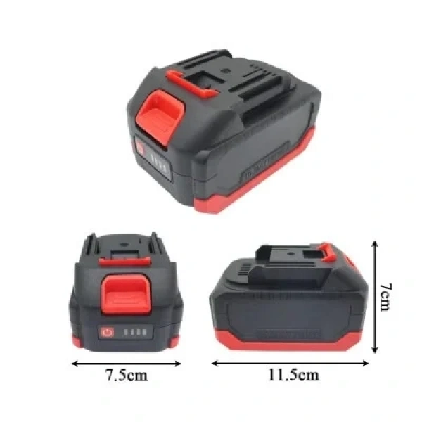 Li-ion 18650 5S 21V 10lu Matkap Batarya Kutusu Seti