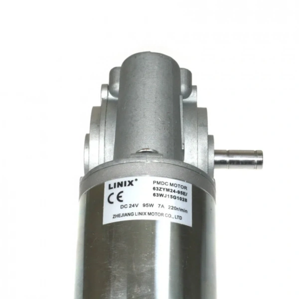 Linix PMDC Motor 63ZYM24-95E/63WJ15G1028 24V 95W 7A 220r/min Door Motor