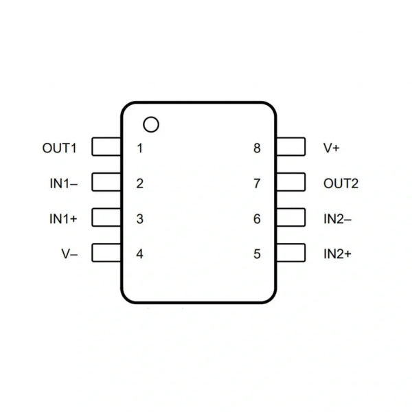 LM258DR Smd OpAmp Entegresi Soic-8