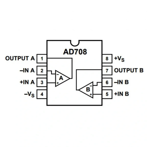 LM258P 3mV 1mA OpAmp Entegresi Dip-8