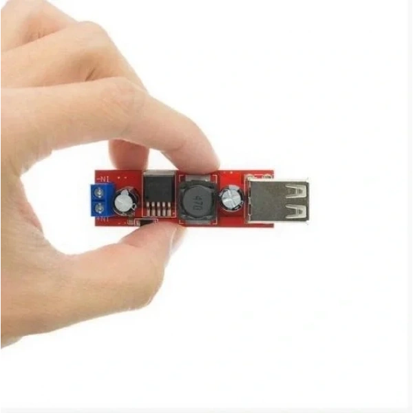 LM2596 Dual 5V-3A Çift USB Çıkışlı Voltaj Düşürücü Regülatör
