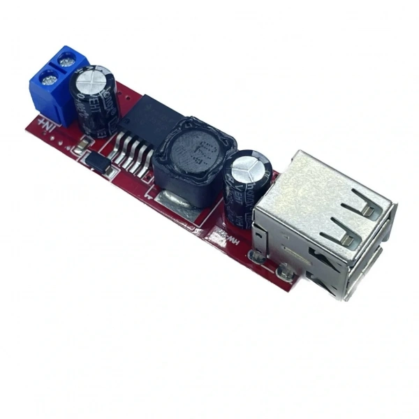 LM2596 Dual 5V-3A Çift USB Çıkışlı Voltaj Düşürücü Regülatör