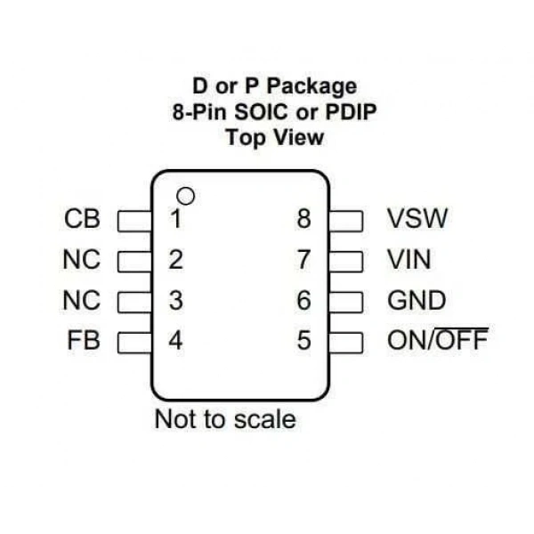 LM2674MX-5.0 SOIC-8 Voltaj Regülatörü