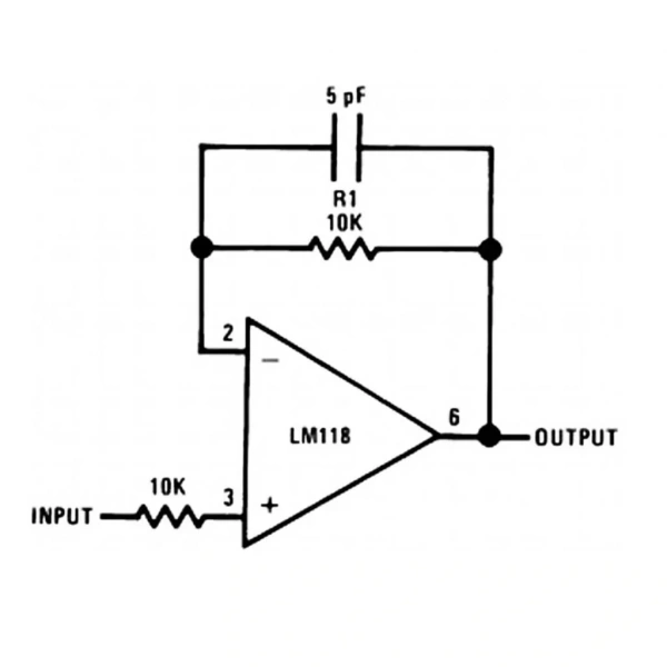 LM318N 5mA OpAmp Entegresi Dip-8
