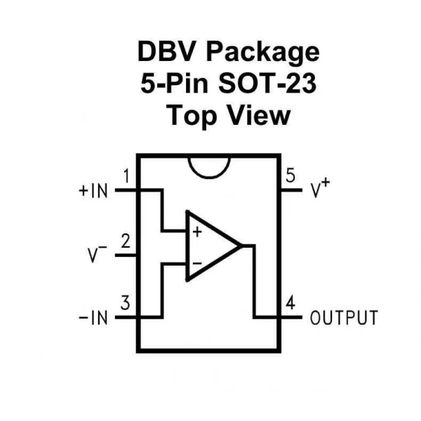 LM321MFX/NOPB SOT23-5 OpAmp Entegresi