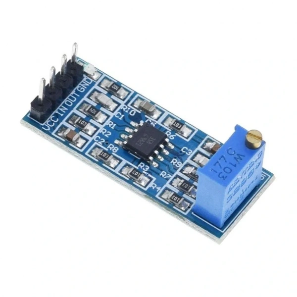 LM358 100x Sinyal Yükselteç Amfi Modülü
